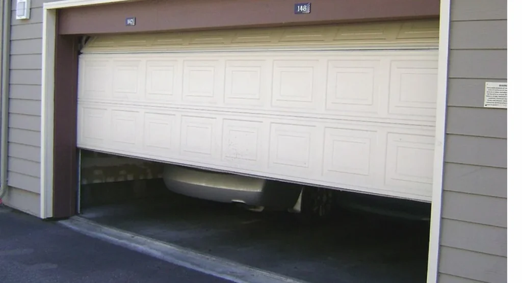 garage doors with windows